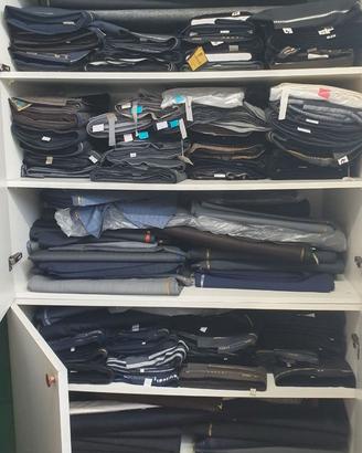 Grande stock scampoli sartoriali pregiati