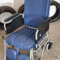 Carrozzina sedia WC