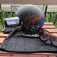 Casco DMD con occhiali Tg. M 56