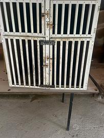 Gabbia trasportino cani per auto