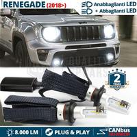 Kit Full LED H4 per JEEP RENEGADE Restyling CANbus