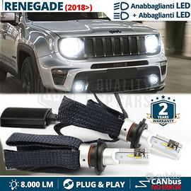 Kit Full LED H4 per JEEP RENEGADE Restyling CANbus