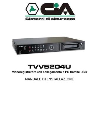 DVR Professionale Videosorveglianza CIA 4 Canali