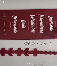 Croce rossa braccialetto Cruciani