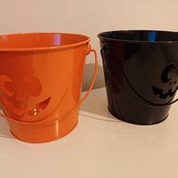 Secchiello Halloween  metallo.