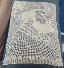 Pannello decorativo raffigurante Padre Pio