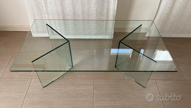 Tavolino in vetro soggiorno