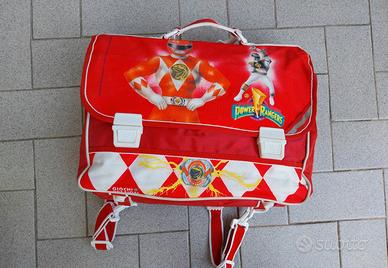 CARTELLA SCOLASTICA POWER RANGERS ANNI 90