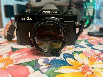 Cosina CT-1A + Cosinon-S 50mm f/2 – accessori