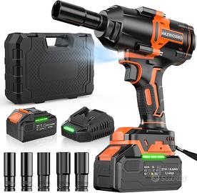 Avvitatore a Impulsi 1000N.m Brushless 5 Bussole
