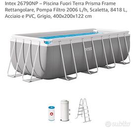 INTEX piscina fuori terra 400x200x122