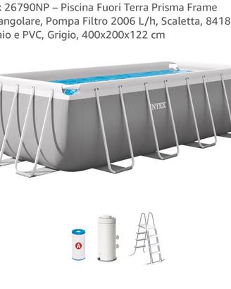 INTEX piscina fuori terra 400x200x122