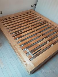 Struttura letto  con 4 cassetti  200cmx160cm
