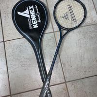 Racchetta squash vintage + palline + fodero
