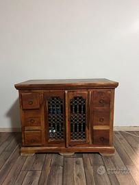 Credenza Etnica Indiana Jali