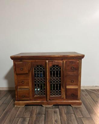 Credenza Etnica Indiana Jali