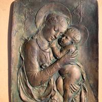 Placca in bronzo R. Cecconi 1920