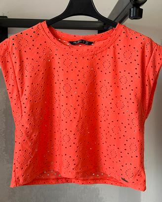 Top | Arancione | Polo Wear | Made in Brazil | S