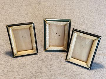 Tris di Cornici Vintage Portafoto – Stile Retrò