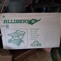 carrello bianco platica