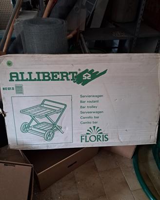 carrello bianco platica
