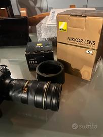 Nikon Nikkor lens f/2.8 G ED