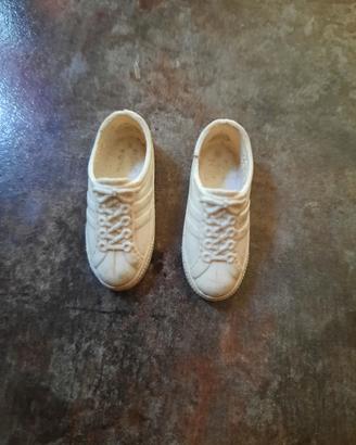 Scarpe Ken bianche Barbie anni 70 mattel