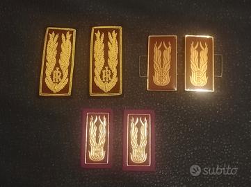 Polizia di Stato - Lotto Vari Alamari/Mostrine