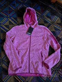 Felpa con zip e cappuccio da donna Cmp