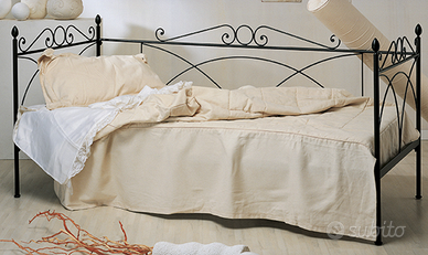 Divanetto/letto ferro - modello Camilla