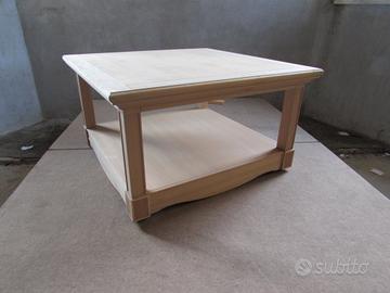 Tavolini da salotto CM80 nuovi in legno grezzo 02