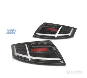 FANALI AUDI TT 06-13 NERI LED DINAMICI