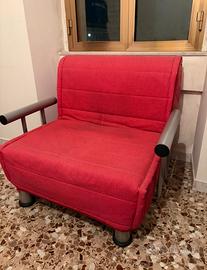 Poltrona trasformabile in letto