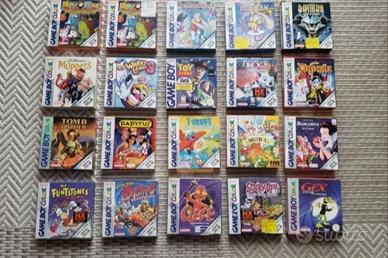 GIOCHI GAME BOY CON SCATOLA E LIBRETTO