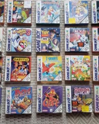 GIOCHI GAME BOY CON SCATOLA E LIBRETTO
