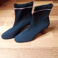 stivaletti a calzino nero Stradivarius 40 (39)