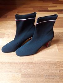 stivaletti a calzino nero Stradivarius 40 (39)