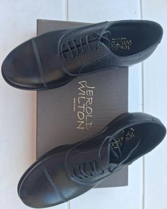 calzature uomo di pella nera nr 40