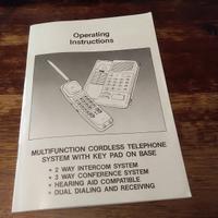 Telefono cordless e telefono multifunzionale