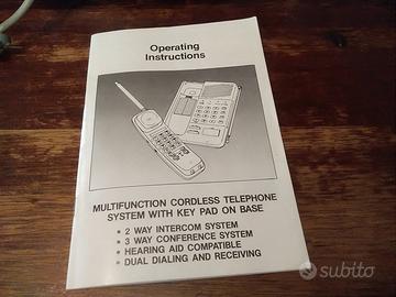 Telefono cordless e telefono multifunzionale