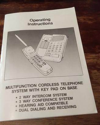 Telefono cordless e telefono multifunzionale