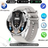 Orologio Smartwatch Uomo Sport... Argento