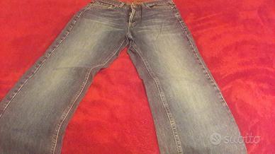 Jeans blu Richmond scritta gotica Tg 48 - NUOVO