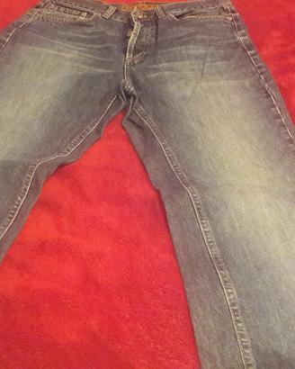 Jeans blu Richmond scritta gotica Tg 48 - NUOVO