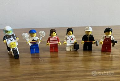 Lego 6309 Set 6 Mini Figures Legoland anno 1988 To