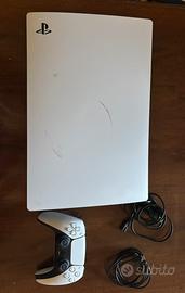 Ps5 console e joystick