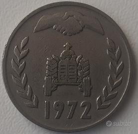 Dinar Algeria del 1972