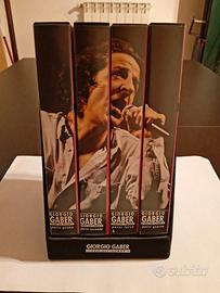 raccolta video VHS Giorgio Gaber 