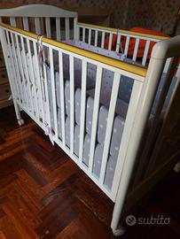 LETTINO IN LEGNO A DOGHE