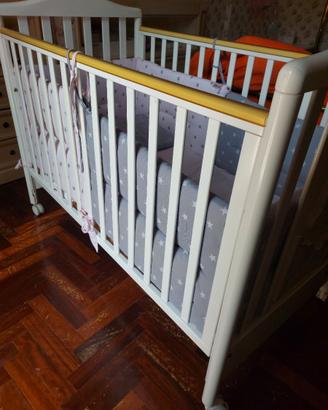 LETTINO IN LEGNO A DOGHE